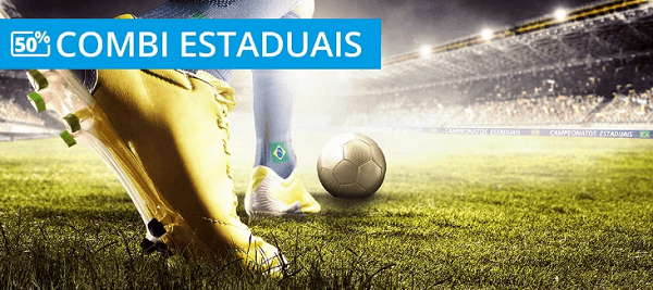 Sportingbet dá 50% de bônus em apostas múltiplas nos Campeonatos Estaduais