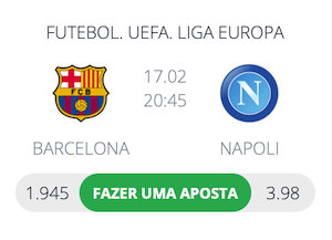 Barcelona Napoli Uefa liga europa