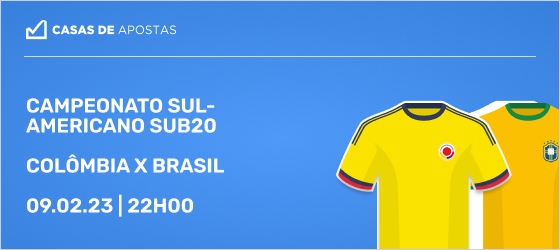 Colombia x Brasil sub20
