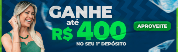Casa de apostas bonus de primeiro depósito de 400 reais