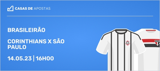 Corinthians x São Paulo Palpites de apostas 14/05/2023