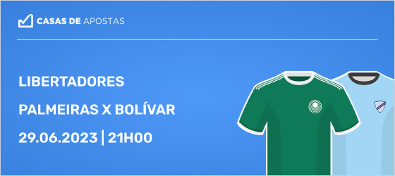 Palmeiras x Bolívar Libertadores palpites
