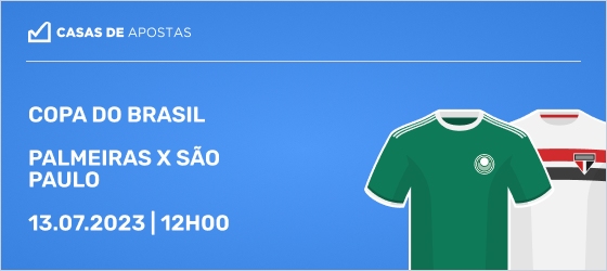 Palmeiras x São Paulo Palpites Copa do Brasil 13/07