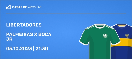 Palmeiras x Boca Juniors 05/09/2023 detalhes da partida