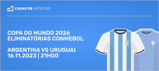 Palpites para Argentina x Uruguai em 16-11-2023