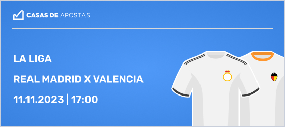 palpites Real Madrid x Valencia 08-11 na La Liga 2023