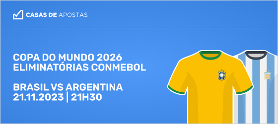 Palpites Brasil x Argentina em 21-11-2023 pelas eliminatórias