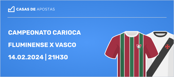 Palpites Fluminense vs Vasco da Gama - 14.02