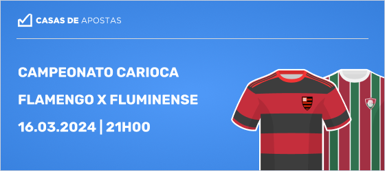 Palpites Flamengo vs Fluminense - 16.03