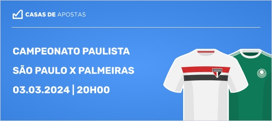 Palpites São Paulo vs Palmeiras - 03.03.2024